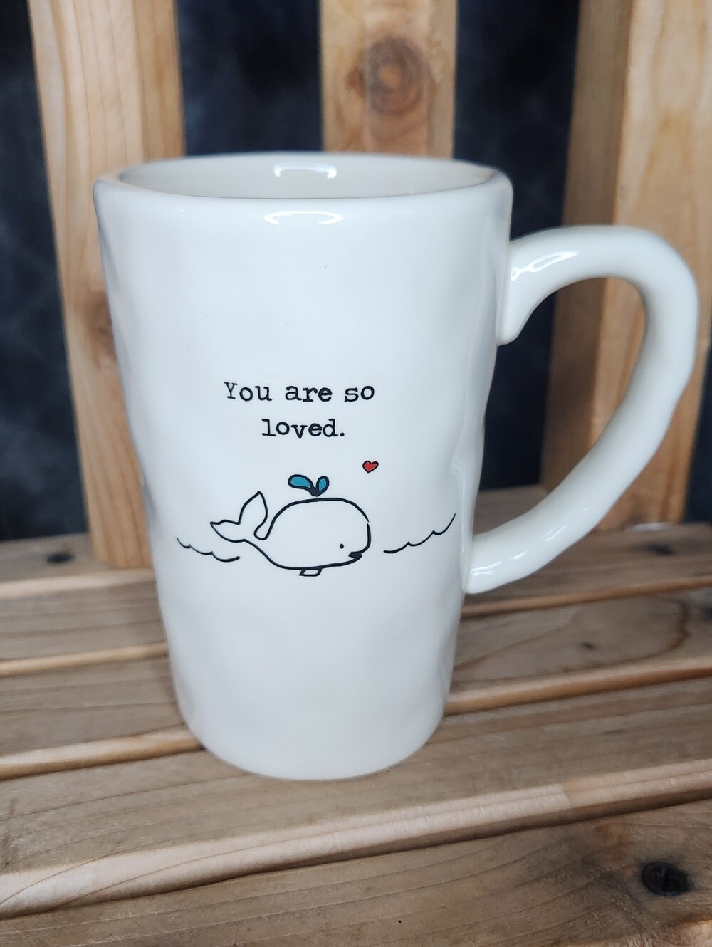 Natural Life Mug Whale You are So Loved - gifts love heart
